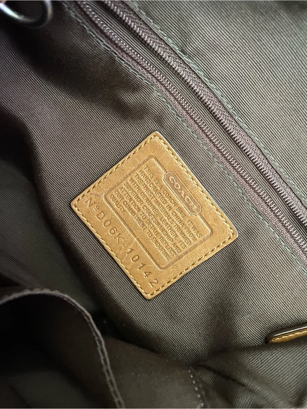 Coach shoulder bag